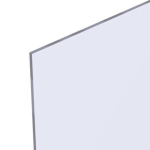 Lámina de Acrílico Transparente 2mm Brillante | Sustituto del Vidrio Resistente y Difusor de Luz para Muebles y Proyectos | 35.6 x 27.9 cm - Vista 1 - 293885