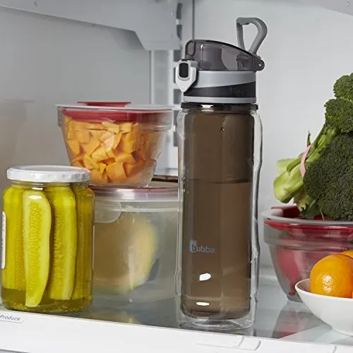 Botella de Agua Térmica Bubba Flo Dw Gris 680ml: Diseño Duradero, Aislamiento al Vacío, Libre de BPA, Ideal para Actividades al Aire Libre y Uso Diari
