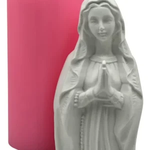 Molde De Silicona Para Escultura De La Virgen María