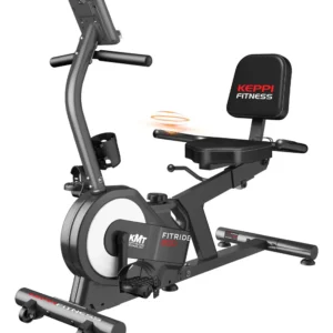 FITRIDE 800: Bicicleta Estática Reclinada con Resistencia Magnética, 172kg de Capacidad, Ajuste Rápido y Pantalla LED – ¡Entrenamiento Silencioso y Ef