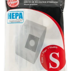 Bolsas de Aspiradora Hoover 4010808S Tipo HEPA: 4 Unidades para Captura Superior de Polvo y Alérgenos, Compatibilidad Garantizada y Aire Más Limpio