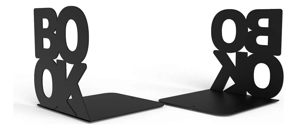 Sujetalibros Decorativo Metálico con Diseño Elegante | Marca DecorAura Modelo Aurora | Soporte Antideslizante para Libros, Revistas y Documentos | Ide