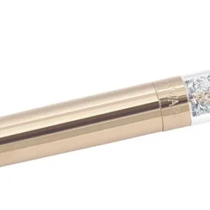 Bolígrafo Crystalline de Swarovski: Elegancia Femenina en Tono Oro Rosa con Baño Dorado, Escritura Suave y Diseño Exclusivo para Regalo o Uso Diario.