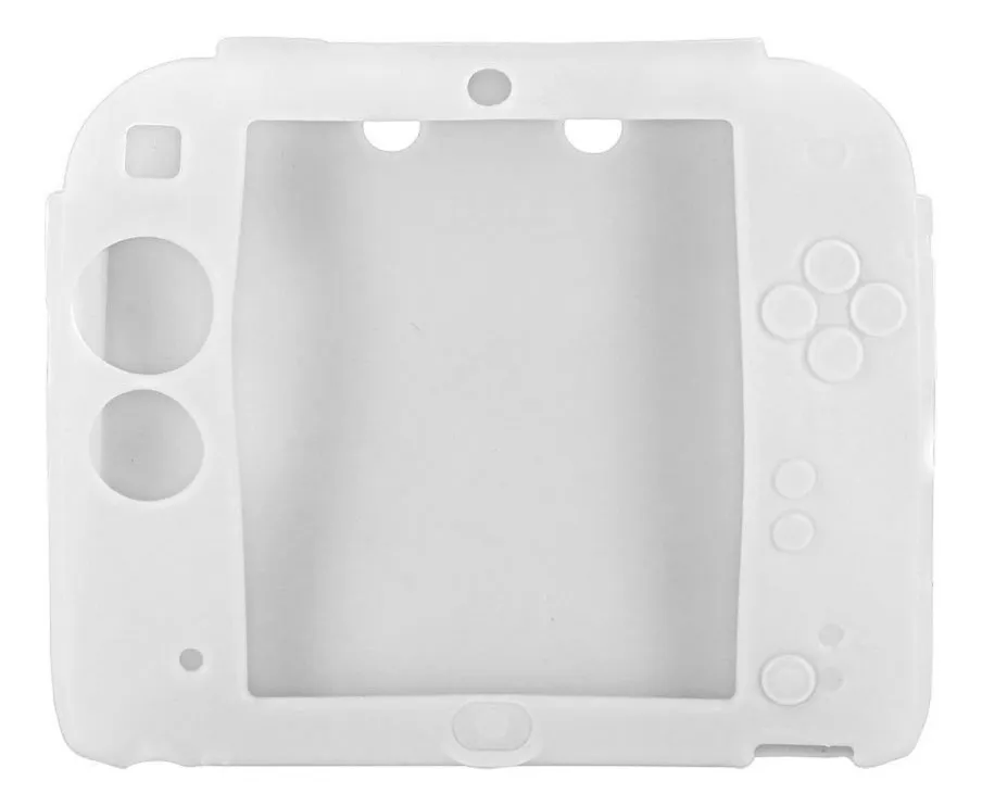Funda Protectora de Silicona Gel para Nintendo 2DS: Protección Integral en 5 Colores Vibrantes | Marca Genérica | Modelo 2DS | Diseño Ergonómico y Ant