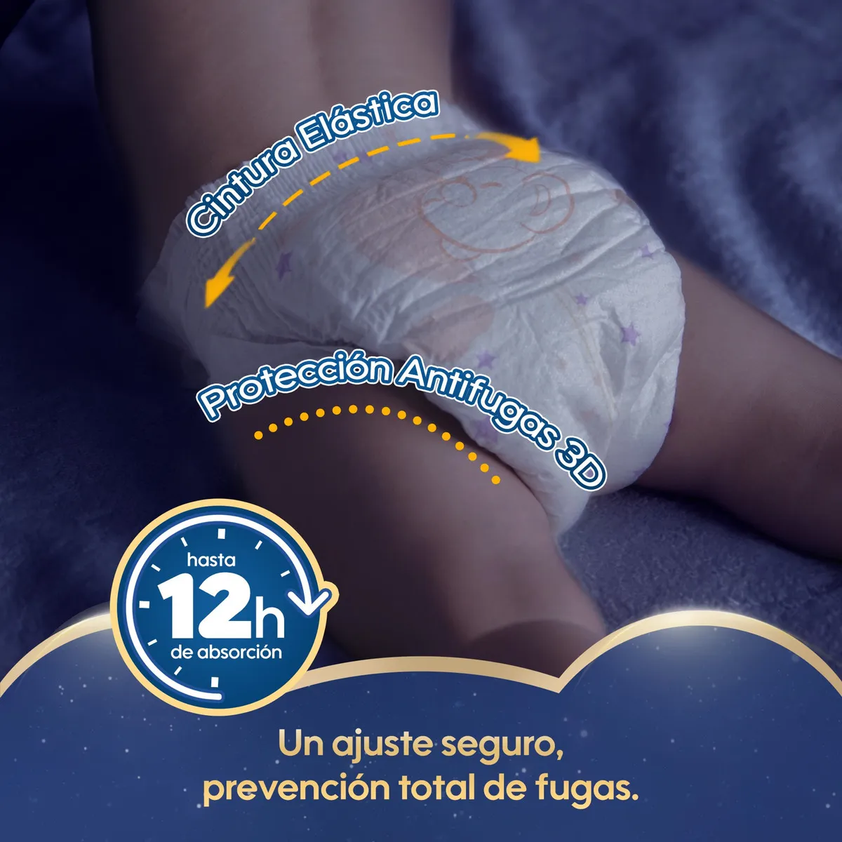 Pañales Aiwibi Ultimate Comfort Etapa 4 (9-14 kg) Unisex - 48 Piezas: Protección Superior Día y Noche, Absorción Ultra, Suavidad y Ajuste Perfecto par