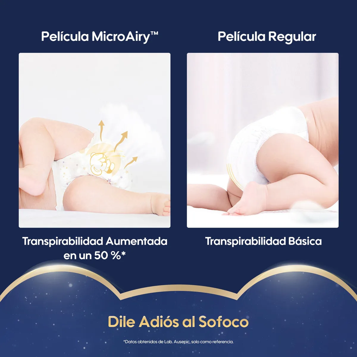 Pañales Aiwibi Ultimate Comfort Etapa 4 (9-14 kg) Unisex - 48 Piezas: Protección Superior Día y Noche, Absorción Ultra, Suavidad y Ajuste Perfecto par