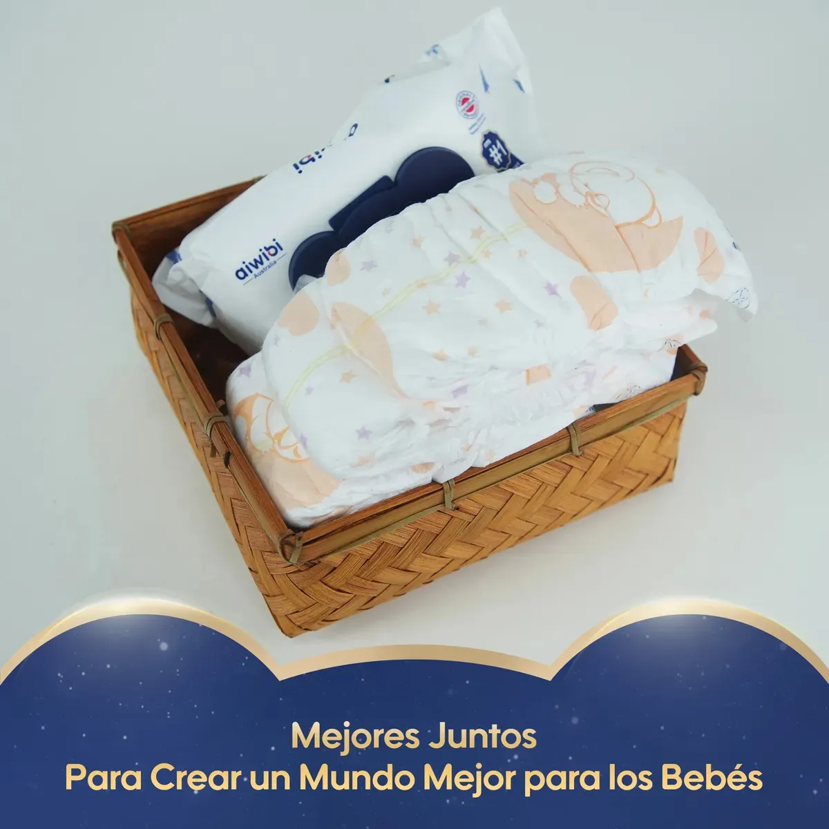 Pañales Aiwibi Ultimate Comfort Etapa 4 (9-14 kg) Unisex - 48 Piezas: Protección Superior Día y Noche, Absorción Ultra, Suavidad y Ajuste Perfecto par