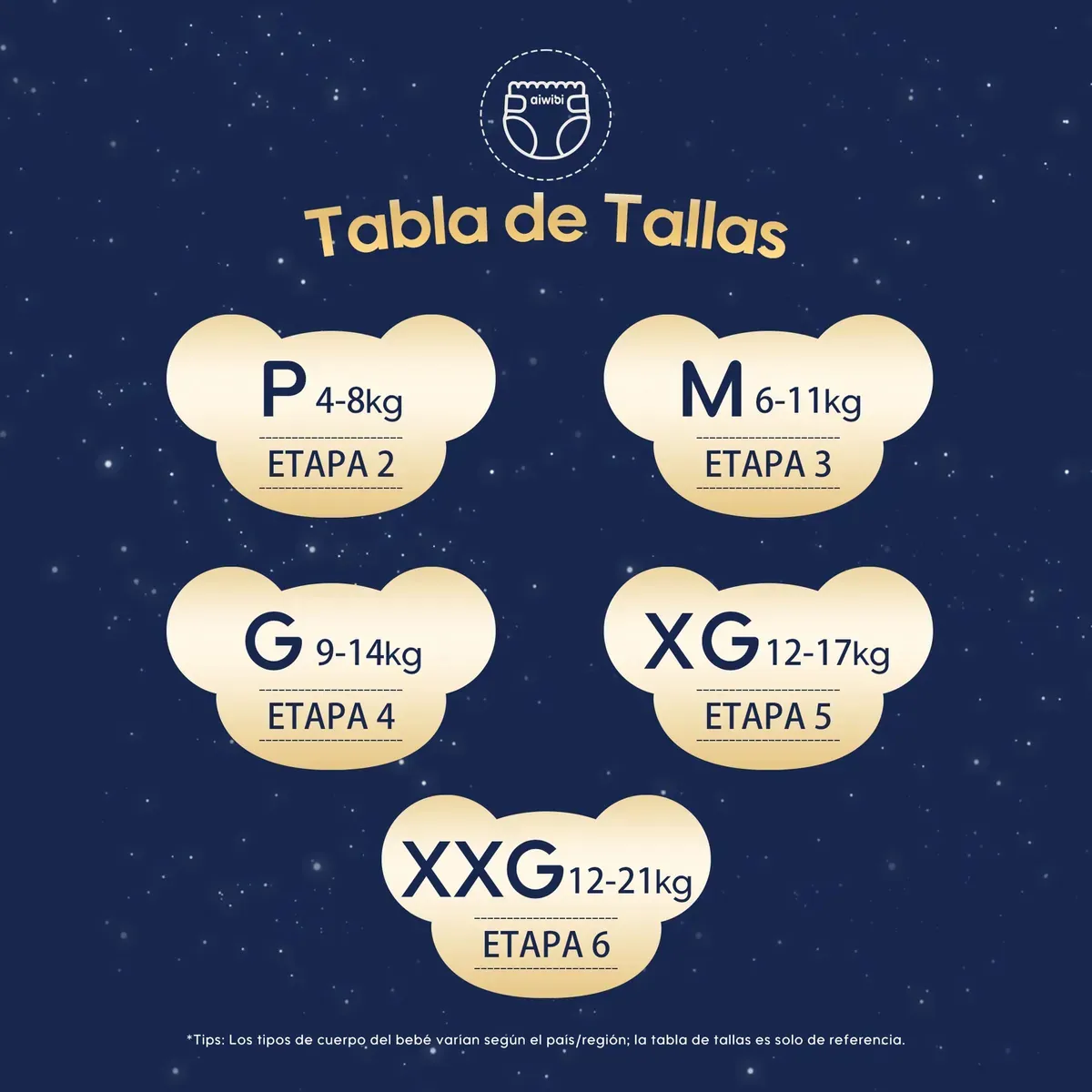 Pañales Aiwibi Ultimate Comfort Etapa 4 (9-14 kg) Unisex - 48 Piezas: Protección Superior Día y Noche, Absorción Ultra, Suavidad y Ajuste Perfecto par