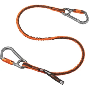 Cordón de Absorción de Impactos METTLER TOLEDO con Mosquetones de Aluminio: Máxima Seguridad y Durabilidad para Trabajos en Altura, Modelo X1000, Cert