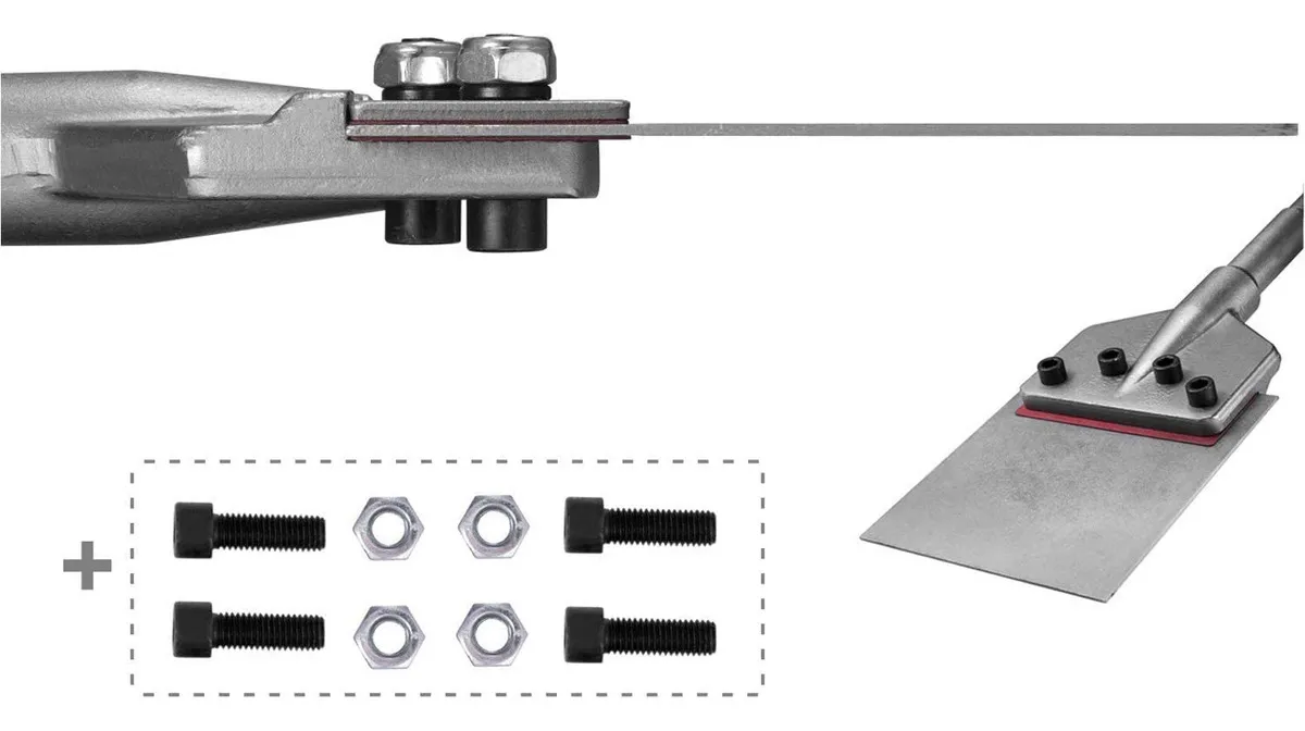 Rascador de Piso SDS Max con Cuchilla Reemplazable 6 Pulgadas - Marca DeWalt DCH653 - Remueve Adhesivos, Cerámica y Más - Herramienta Profesional para