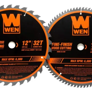 Juego de Hojas de Sierra Circular Profesional para Carpintería 12 Pulgadas - Marca IRWIN: Corte Preciso, Durabilidad Superior y Acabado Perfecto para