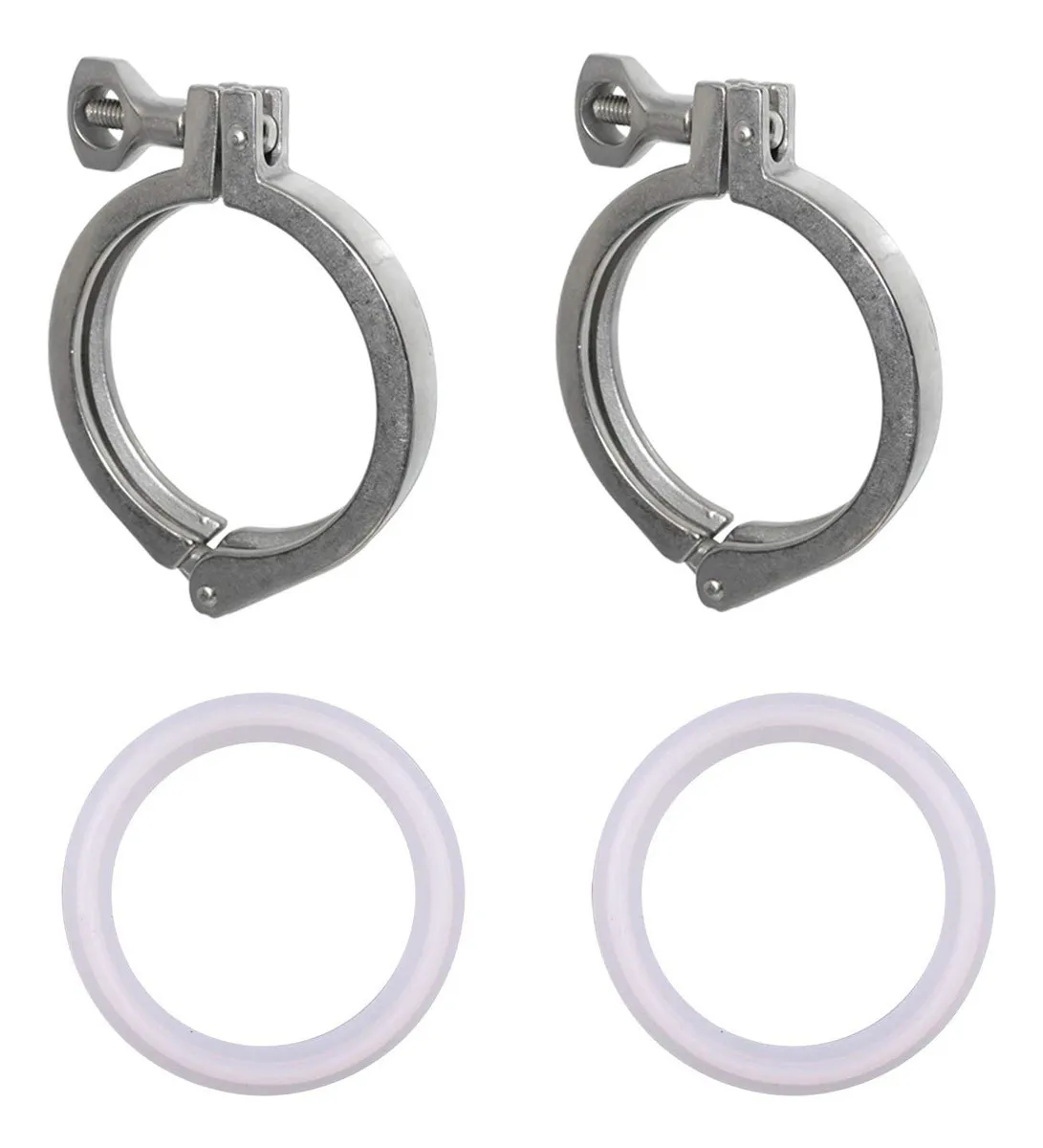 Abrazadera Triple de Pin Resistente Truper: Sujeción Firme y Ajuste Rápido con Tuerca Mariposa, Ideal para Tuberías, Cables y Más - Modelo 17822