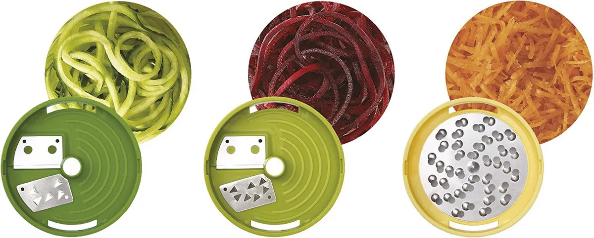 Rallador/Esparcidor de Queso Joseph Joseph: Rociador Manual para Queso, Diseño Ergonómico, Fácil Limpieza, Ideal para Espolvorear y Decorar Platillos