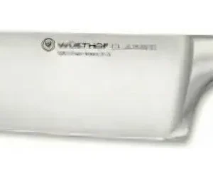 Wüsthof Cuchillo Clásico de Chef 8 Pulgadas Negro: Precisión Alemana, Acero Inoxidable, Mango Ergonómico, Corte Profesional, Modelo 5083/20, Ideal par
