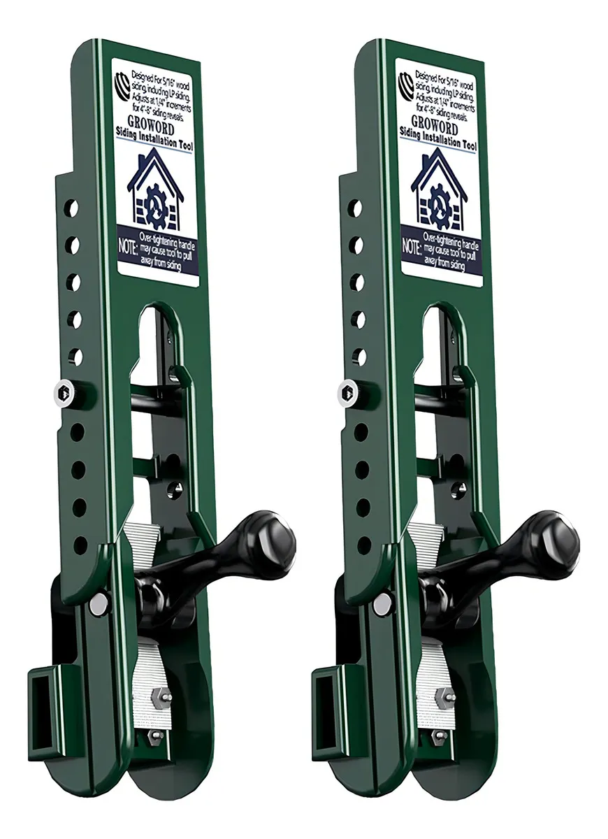 Kit de Instalación Profesional para Revestimiento de Fibra-Cemento Marca 'Ceme': 2 Piezas - Modelo 'InstalaFácil' para Paneles de 5/16" - Ajuste Preci