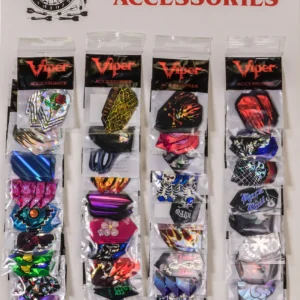 Set de 40 Vuelos para Dardos Glitter Mixtos Unicorn - Diseño Brillante y Duradero para Mayor Precisión y Estilo en Tus Partidas de Dardo - Modelo Spar