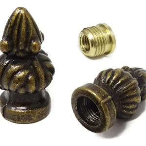 Pomos de Lámpara Decorativos Estilo Retro Marca Xilux: Acabado Metálico Elegante, Fácil Instalación, Ideal para Proyectos de Iluminación Vintage y Dec