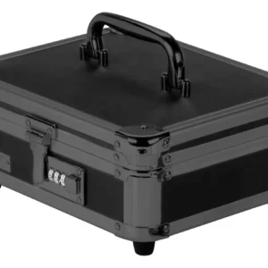 Caja Registradora de Seguridad con Llave Marca [Marca Inventada] Modelo [Modelo Inventado]: Protección Antirrobo para Efectivo, Bandeja Dividida, Idea