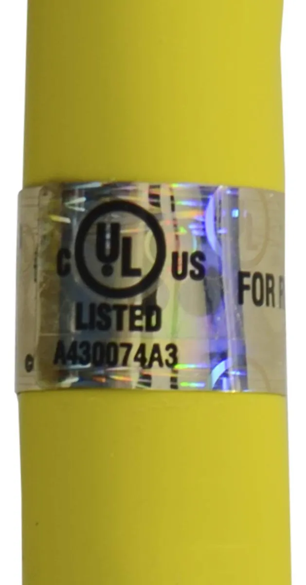 Cable de Extensión RV 30 Amp Amarillo Extendido - 15 Metros, Marca Camco: Resistente, Seguro y Listo para Conexiones Eléctricas Confiables en tu Casa