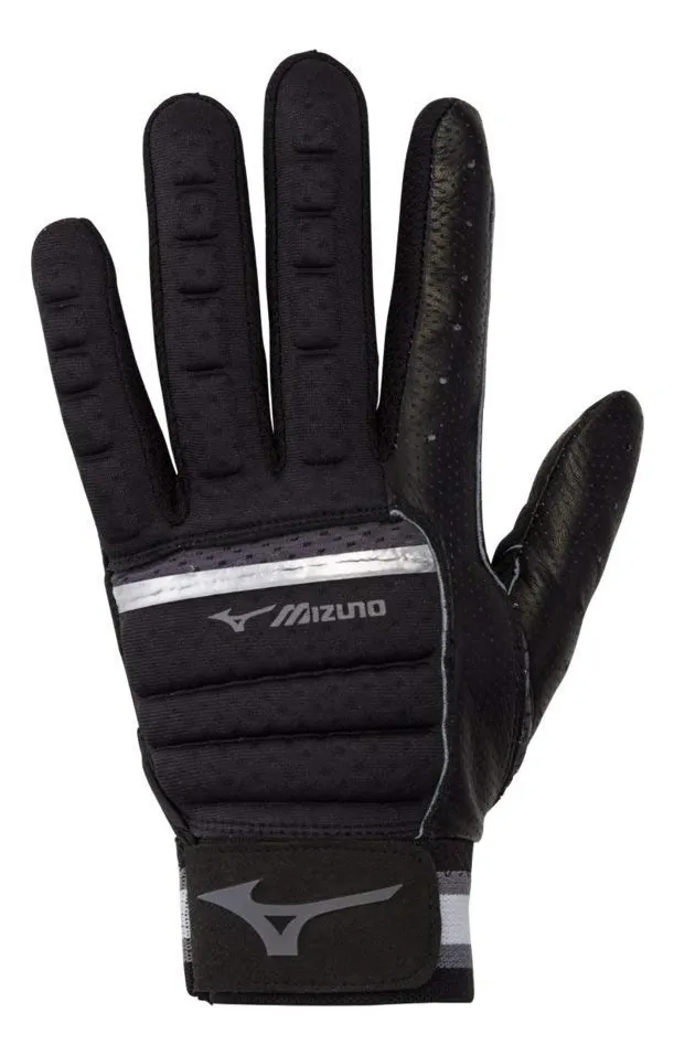 Guante de Bateo Mizuno B-130 para Adultos: Mayor Agarre y Confort para un Bateo Impecable | Diseño Ergonómico y Durabilidad Superior