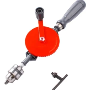 Taladro Manual Compacto de Acero Inoxidable, Marca 'Fuerza Imparable' - Modelo FI-200: Perforación Precisa y Duradera para Proyectos de Bricolaje y Re