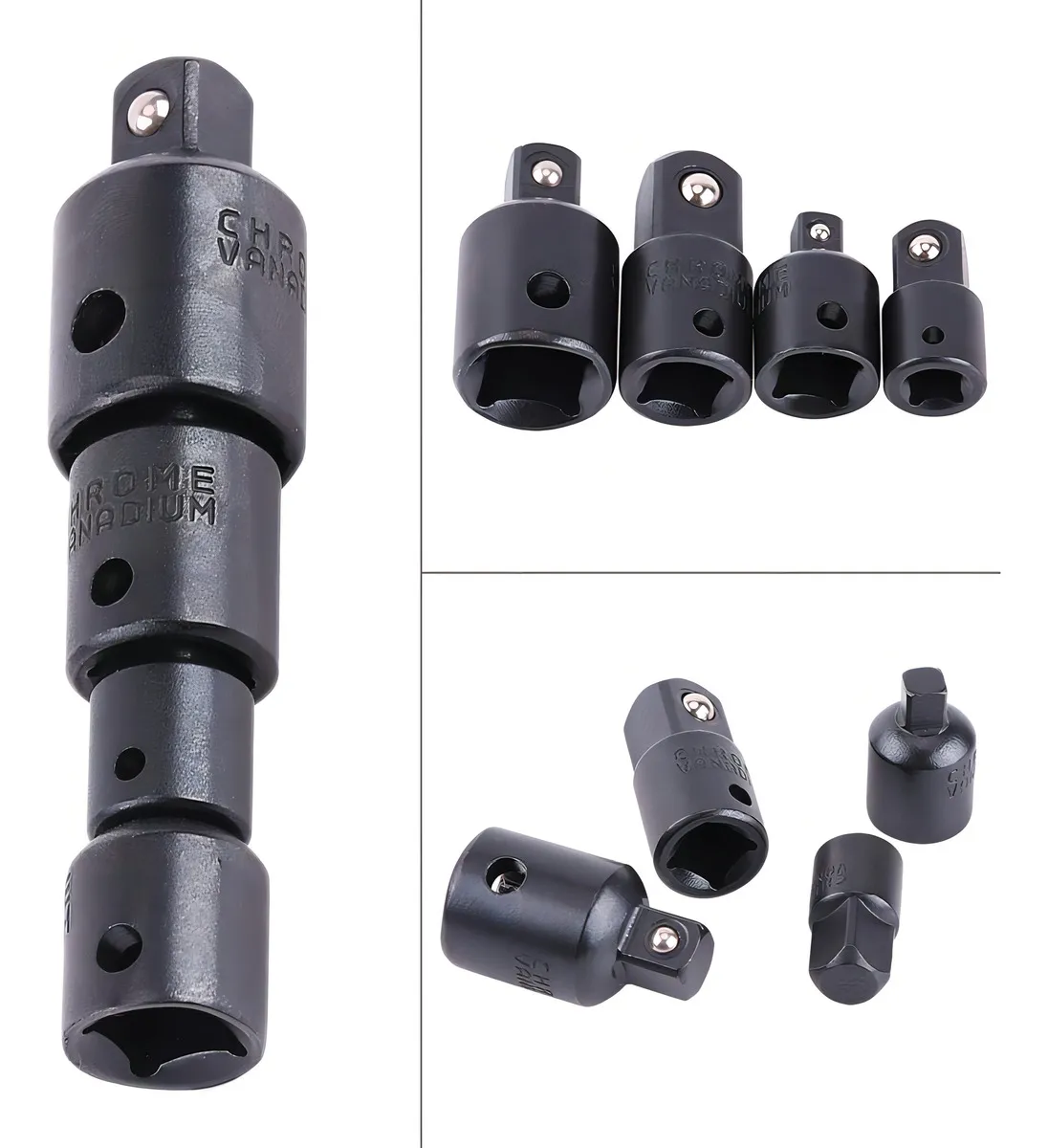 Juego Completo de Destornilladores y Adaptadores de Zócalo Craftsman 4 Piezas: Versatilidad y Resistencia para Trabajos en el Hogar y Profesionales