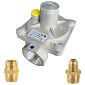 Regulador de Presión de Gas Metálico 1/2 Pulgada para Gas Natural (NG) y Gas LP - Modelo X-500: Mayor Seguridad y Eficiencia en el Hogar