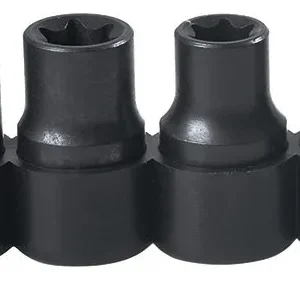 Juego de Dados Torx Hembra Bahco 7 Piezas: Cuadros 1/4" y 3/8", Acero de Alta Resistencia, Ideal para Taller Mecánico y Bricolaje Preciso