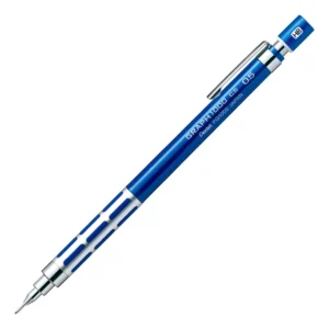 Lápiz Mecánico Profesional Pentel Graph1000CS Azul: Precisión Japonesa para Dibujo Técnico y Escritura Fluida - Punta Retráctil, Diseño Ergonómico