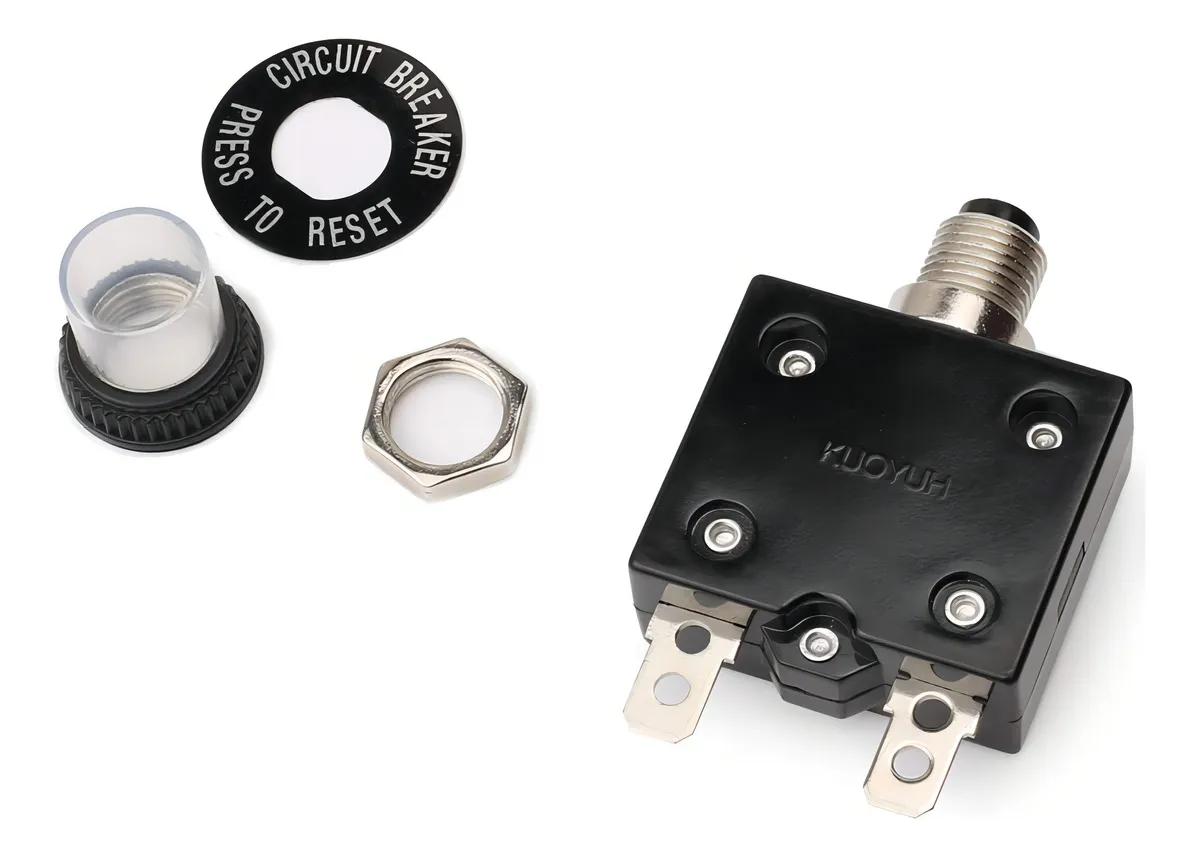 Protector de Sobrecarga Reiniciable Manual - Xcelite X-1234 - 50A / 32V DC / 125/250V AC - Protección Eléctrica Superior para tu Hogar y Taller - Fáci