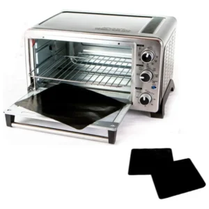 Forro Antiadherente para Horno Tostador Teflon® de 11 Pulgadas - Modelo X1000 Negro: Protección Superior, Cocción Uniforme y Limpieza Fácil para tu Ho