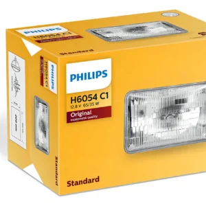 Lámpara Delantera Halógena de Repuesto H6054: Iluminación Brillante y Duradera para tu Vehículo, Marca Sylvania, Fácil Instalación y Mayor Seguridad e