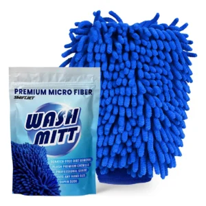 Paño de Limpieza Microfibra Swiftjet Swiftjetmitt01a Azul: Limpieza Superior para Hogar y Coche | Absorbe, Seca y Brilla sin Rayar