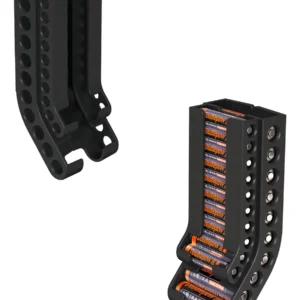Organizador de Baterías AA y AAA con Soporte de Pared: Energizer® Max, Almacenamiento Seguro y Ordenado para el Hogar y Taller - Modelo BC-100