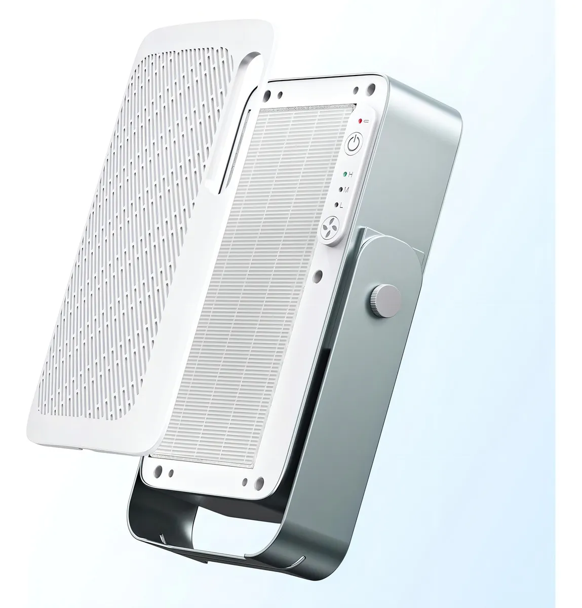 Purificador de Aire Laminar Personal Portátil Honeywell HEPA con Batería Recargable - Modelo HPA100B - Elimina Alérgenos, Virus y Olores