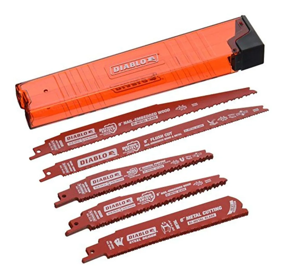 Sierra Sable de Demolición Milwaukee: Juego de Cuchillas para Madera y Metal - Modelo M18, Corte Preciso y Rápido para Trabajos Pesados