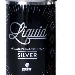 Pintura en Aerosol MTN Liquid Plata: Acabado Metálico Brillante para Graffiti y Arte Urbano Profesional. Cobertura Superior, Secado Rápido y Alta Resi