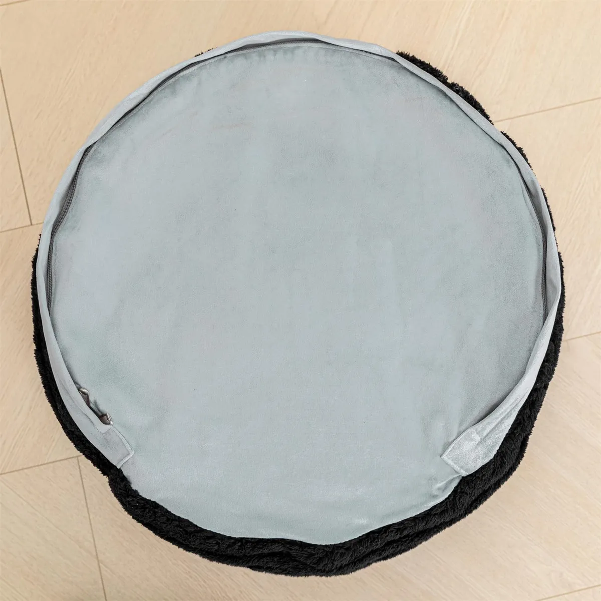 Taburete Otomano Rectangular Negro Versátil | Marca Elegante, Modelo Confort Max | Diseño Moderno para Sala y Recámara, Tapizado Premium, Fácil Limpie