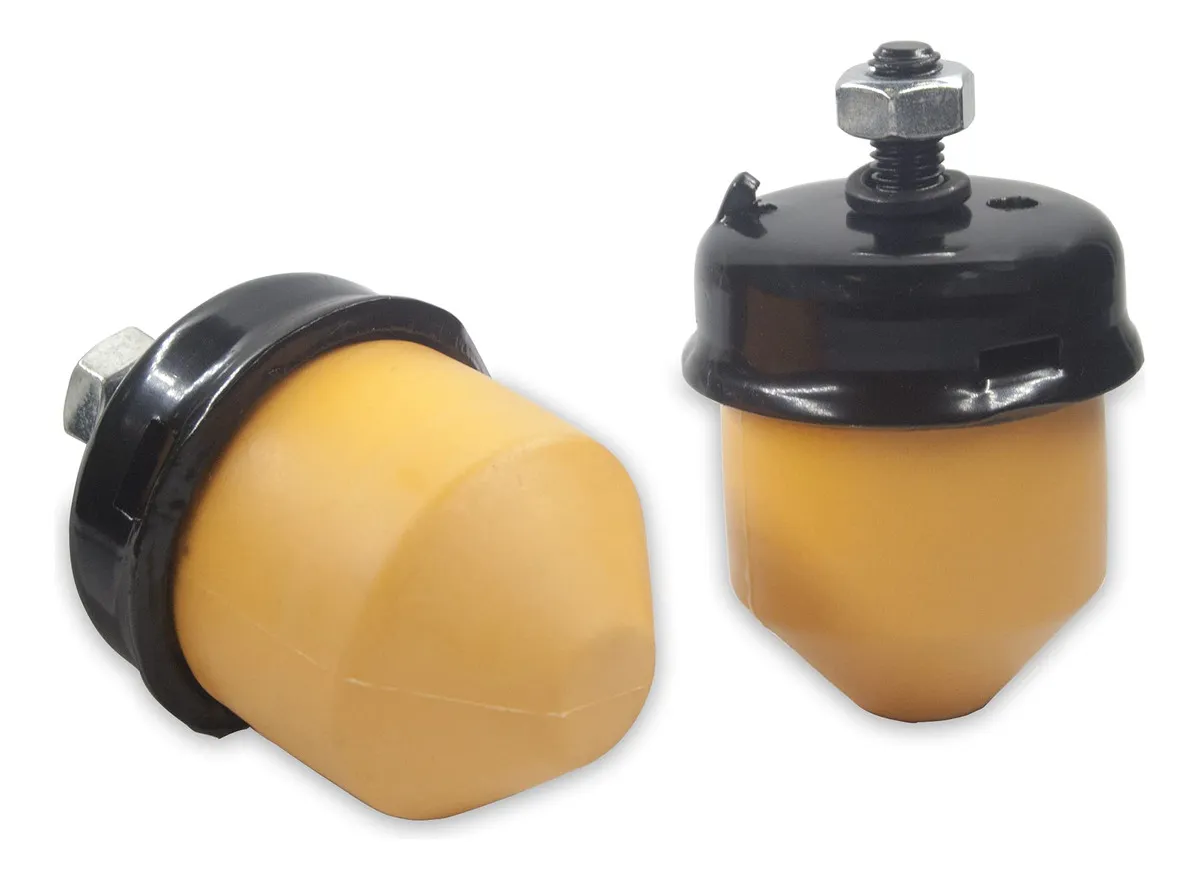 Topes Delanteros de Parachoques SUPERIOR para Chevrolet S10, GMC Sonoma, Jimmy, Oldsmobile Bravada y Blazer (1995-2005) - Mejorados, Poliuretano, 2 Pi