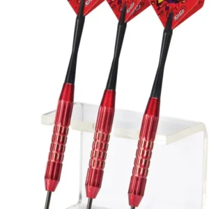 Exhibidor Acrílico Transparente para 3 Dardos de Alto Impacto - Marca [Marca del Producto] - Modelo [Modelo del Producto] - Diseño Elegante y Protecci