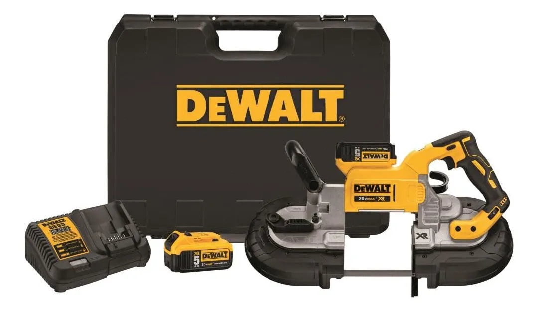 Sierra de Cinta de Corte Profundo 20V: Milwaukee M18 FUEL™ - Kit Completo para Cortes Precisos en Metal y Madera, Potencia Inalámbrica y Durabilidad E