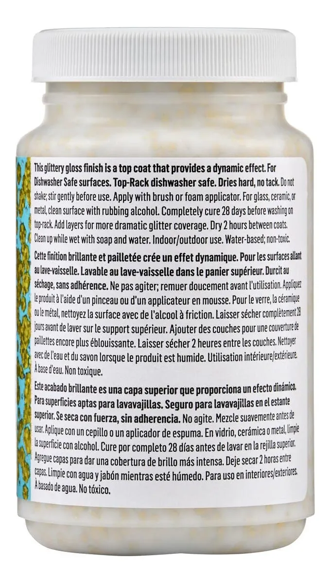 Mod Podge Multiusos 236ml: Adhesivo Sellador Acabado Brillante para Proyectos de Manualidades, Resistente al Agua y Lavable, Ideal para Decoupage y De