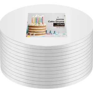 Tambor Redondo para Tartas - Wilton: Base Resistente de 35cm x 1.27cm, Paquete de 1 - Ideal para Pasteles Elegantes y Decorados con Precisión, Perfect