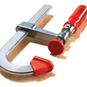 Abrazadera de Barra de Acero BESSEY KRE300-2K para Carpintería: 300 mm de Apertura, Resistencia Superior y Agarre Seguro. Ideal para Proyectos de Bric