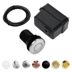 Interruptor Inalámbrico para Triturador de Basura Moen GXS75C en Níquel Cepillado: Control Remoto y Diseño Elegante para tu Cocina Moderna - Fácil Ins