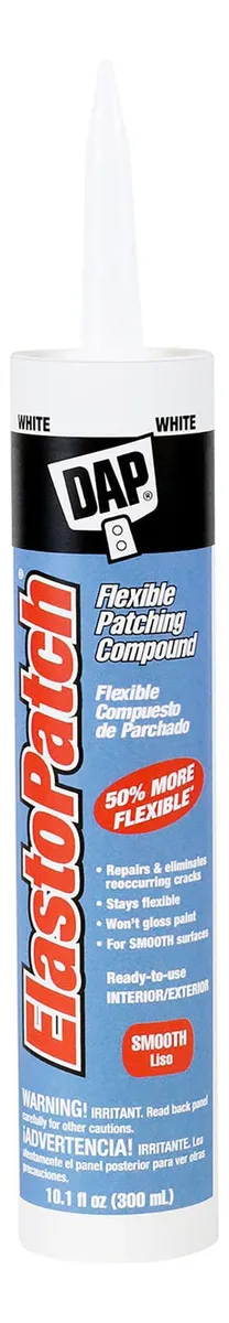 Sellador Elastomérico para Exteriores DAP Alex Flex 12276: 10.1 oz, Impermeable, Flexible y Resistente a la Intemperie – Ideal para Sellado Duradero e