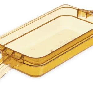 Sartén para Alimentos de Alto Calor Ámbar con 2 Asas 1/3, Paquete de 6: Cocina Profesional, Resistencia Superior y Distribución Uniforme del Calor | M