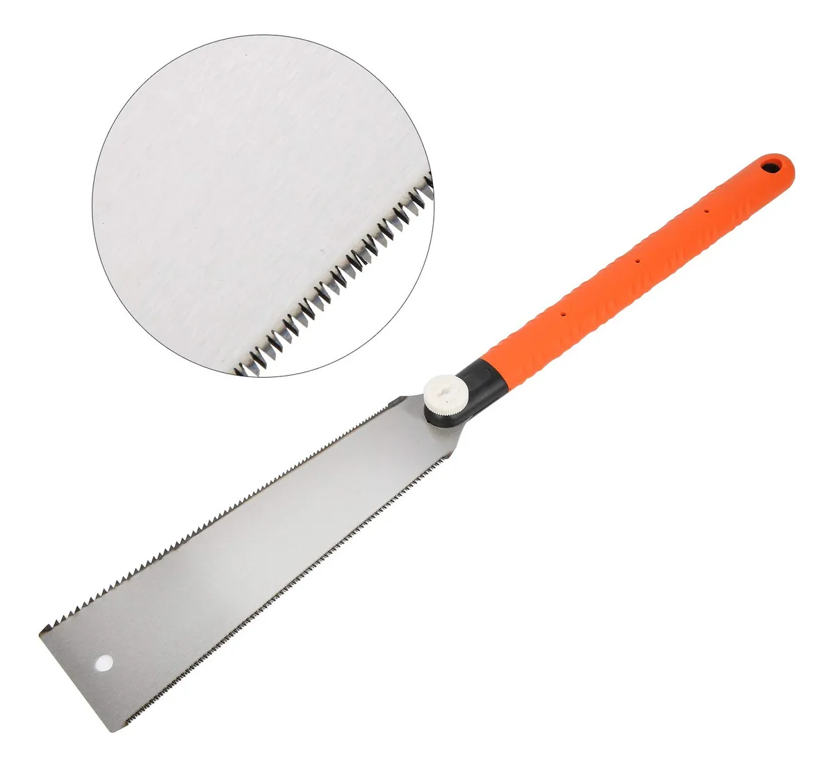 Sierra Japonesa de Mano Tsunami Tools: Corte Preciso de Doble Filo para Carpintería Fina - Modelo Pro-Cut 3000 con Mango Ergonómico y Dientes Afilados