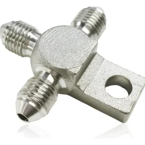 Conector Adaptador en T 3AN de Acero Inoxidable de la Marca FerreMax: Resistencia Superior, Durabilidad Garantizada para Sistemas Hidráulicos y de Gas