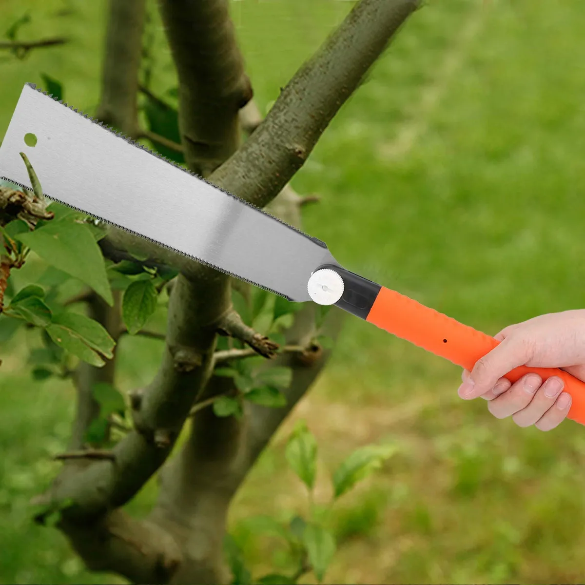 Sierra Japonesa de Mano Tsunami Tools: Corte Preciso de Doble Filo para Carpintería Fina - Modelo Pro-Cut 3000 con Mango Ergonómico y Dientes Afilados